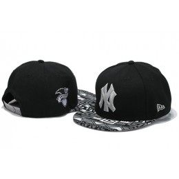 New York Yankees Black Snapback Hat YS 4 Snapback