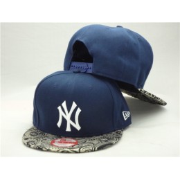 New York Yankees Blue Snapback Hat ZY Snapback