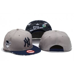 New York Yankees Grey Snapback Hat YS Snapback