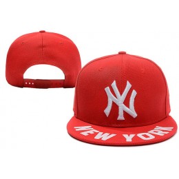 New York Yankees Red Snapback Hat XDF Snapback