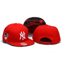 New York Yankees Red Snapback Hat YS 1 Snapback