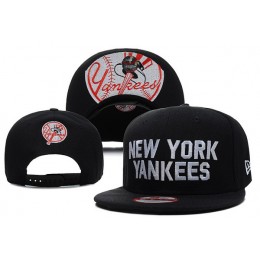 New York Yankees Black Snapback Hat XDF Snapback