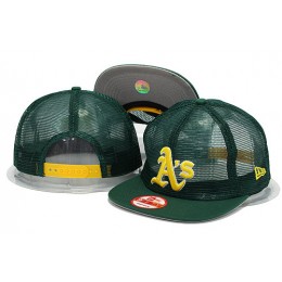 Oakland Athletics Mesh Snapback Hat YS 0606 Snapback