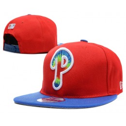 Philadelphia Phillies Red Snapback Hat DF Snapback