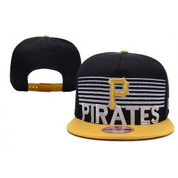 Pittsburgh Pirates Snapback Black Hat XDF 0620 Snapback