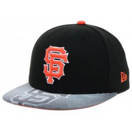 San Francisco Giants Black Snapback Hat XDF 0701 Snapback
