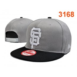 San Francisco Giants Grey Snapback Hat PT 0701 Snapback