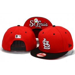 St.Louis Cardinals Red Snapback Hat YS 0606 Snapback