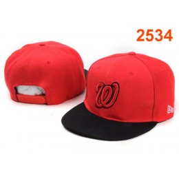 Washington Nationals MLB Snapback Hat PT117 Snapback