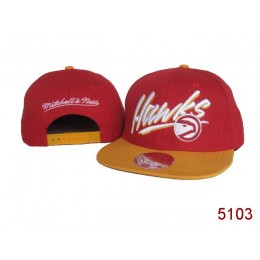 Atlanta Hawks Snapback Hat SG 3856 Snapback