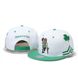 Boston Celtics Snapback White Hat GS 0620 Snapback