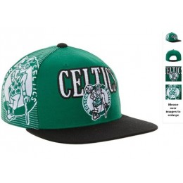 Boston Celtics NBA Snapback Hat 60D07 Snapback