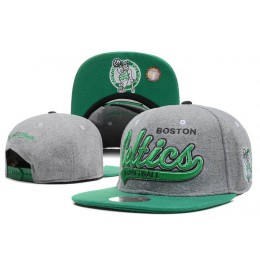 Boston Celtics Grey Snapback Hat DF 0512 Snapback