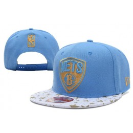 Brooklyn Nets Blue Snapback Hat XDF Snapback