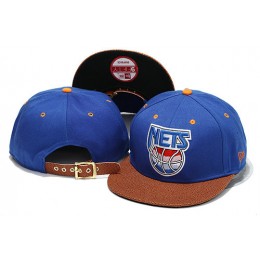 Brooklyn Nets Blue Snapback Hat YS Snapback