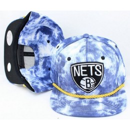 Brooklyn Nets Snapback Hat JT 14 Snapback