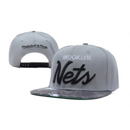 Brooklyn Nets Snapback Hat XDF 110 Snapback