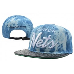 Brooklyn Nets Snapback Hat XDF 301 Snapback