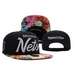 Brooklyn Nets Snapback Hat XDF 519 Snapback