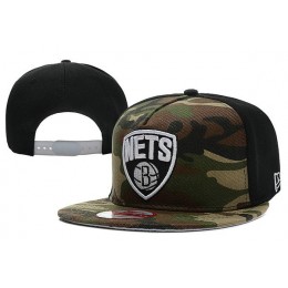 Brooklyn Nets Camo Snapback Hat XDF Snapback