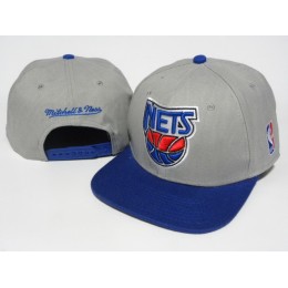 Brooklyn Nets Mitchell&Ness Snapback Hat DD 0008 Snapback