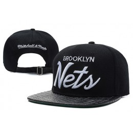 Brooklyn Nets Snapback Hat XDF 3 Snapback