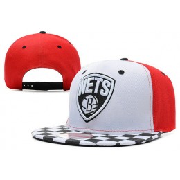 Brooklyn Nets Snapback Hat XDF 5 Snapback