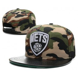 Brooklyn Nets Camo Snapback Hat SD 0512 Snapback