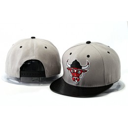 Crazy Bulls Grey Snapback Hat YS 3 0528 Snapback