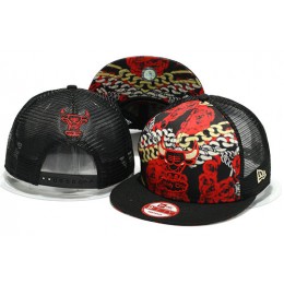 Chicago Bulls Mesh Snapback Hat YS 4 0701 Snapback