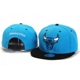 Chicago Bulls Blue Snapback Hat YS Snapback
