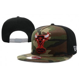 Chicago Bulls Camo Snapback Hat XDF 3 Snapback