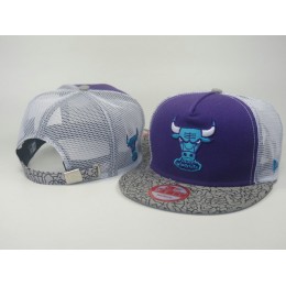 Chicago Bulls Mesh Snapback Hat LS 0613 Snapback
