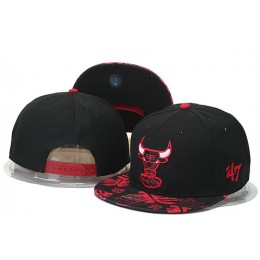 Chicago Bulls Snapback Black Hat 3 GS 0620 Snapback