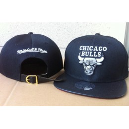 Chicago Bulls Navy Snapback Hat 60D 6 0721 Snapback