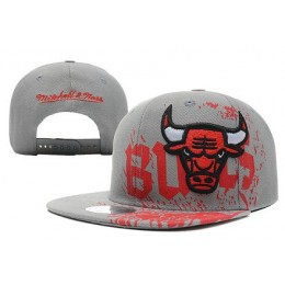 Chicago Bulls NBA Snapback Hat XDF-GREY Snapback