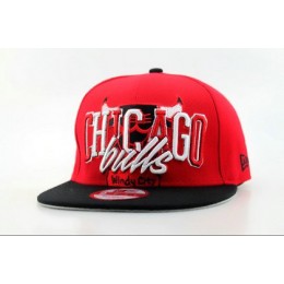 Chicago Bulls Snapback Hat Red QH n Snapback
