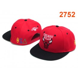 Chicago Bulls TISA Snapback Hat PT40 Snapback