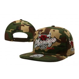 Chicago Bulls Camo Snapback Hat TY Snapback