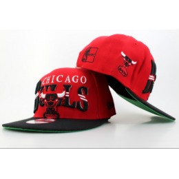 Chicago Bulls Snapback Hat QH 104 Snapback
