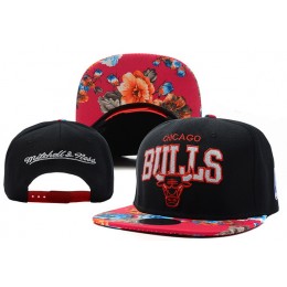 Chicago Bulls Snapback Hat XDF 2 Snapback