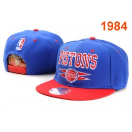 Detroit Pistons NBA Snapback Hat PT005 Snapback
