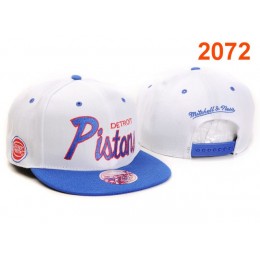 Detroit Pistons NBA Snapback Hat PT050 Snapback