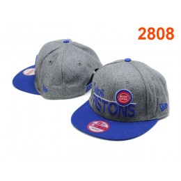 Detroit Pistons NBA Snapback Hat PT104 Snapback