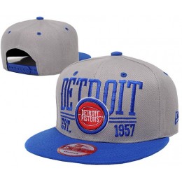 Detroit Pistons NBA Snapback Hat SD Snapback