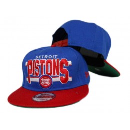 Detroit Pistons NBA Snapback Hat ZY1 Snapback
