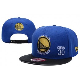 Golden State Warriors #30 Curry Snapback Blue Hat XDF 0620 Snapback