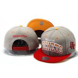 Houston Rockets Grey Snapback Hat YS 0528 Snapback
