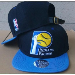 Indiana Pacers Navy Snapback Hat 60D 0721 Snapback