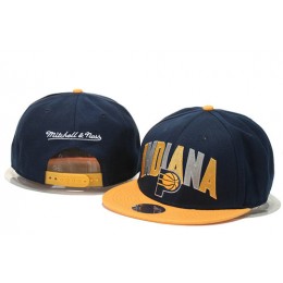 Indiana Pacers Snapback Navy Hat GS 0620 Snapback